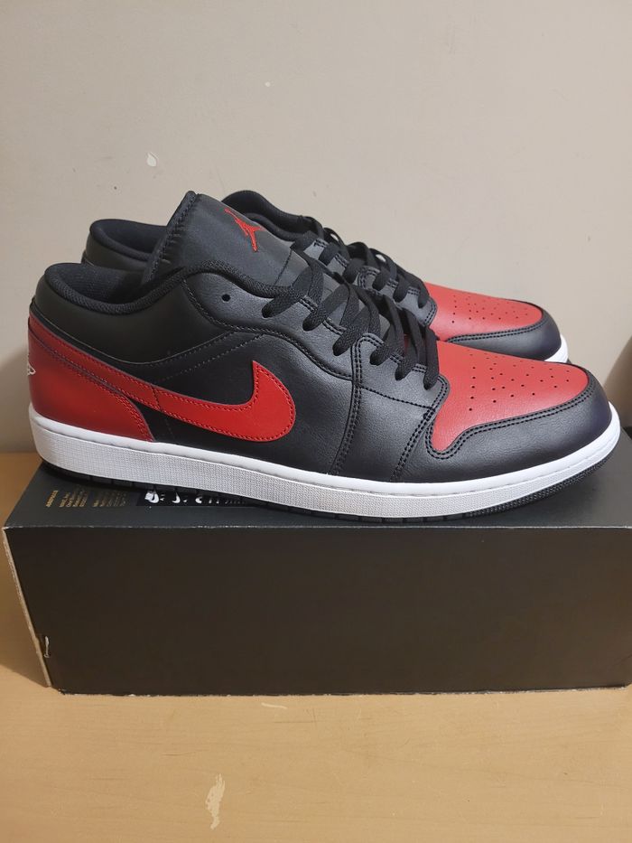 Air Jordan 1 LOW Noir/Rouge