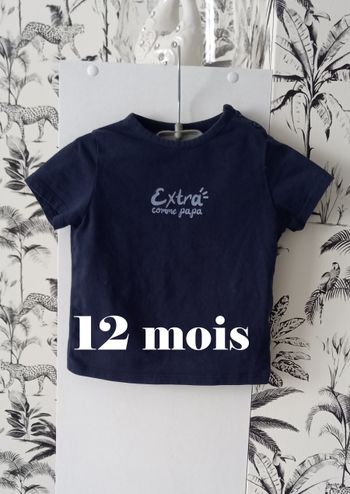 T-shirt 12 mois