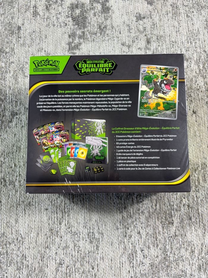 Pokémon ETB Coffret Dresseur d’Élite ME03 Équilibre Parfait - photo numéro 4