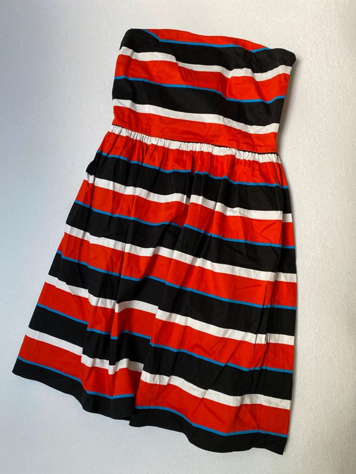 Robe M bustier rayures Pimkie
