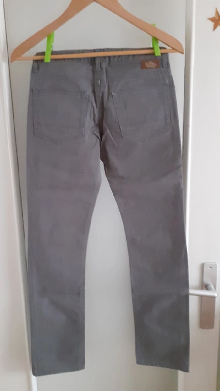 Jean IKKS gris 12 ans - photo numéro 2