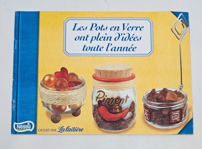 "Les pots en verre ont plein d'idées toute l'année".
Nestlé.
La Laitière.
16 pages