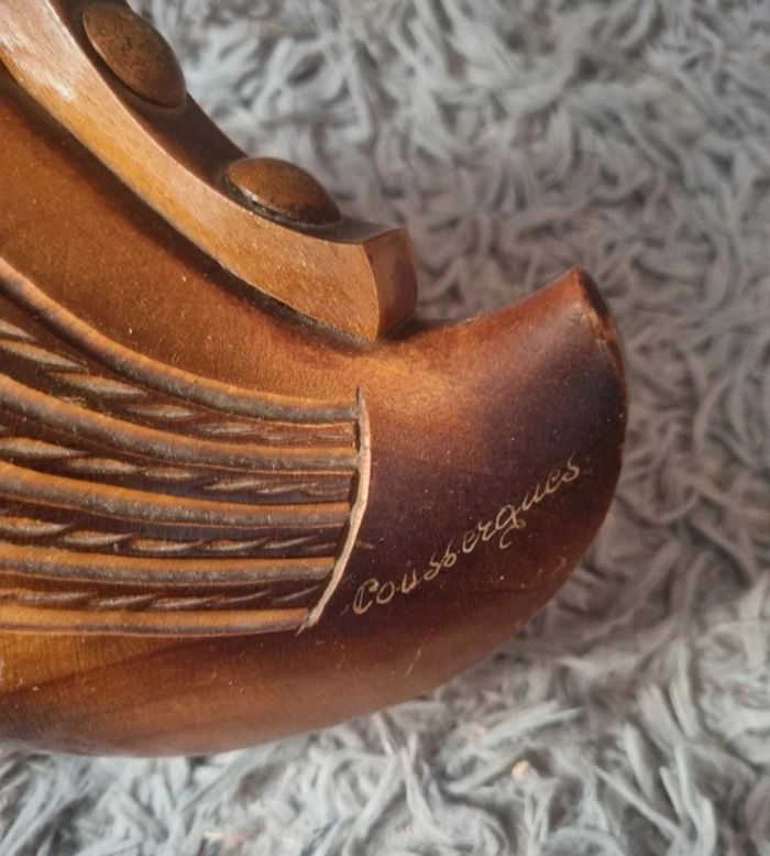 Porte bouteille en bois forme de sabot vintage - photo numéro 10