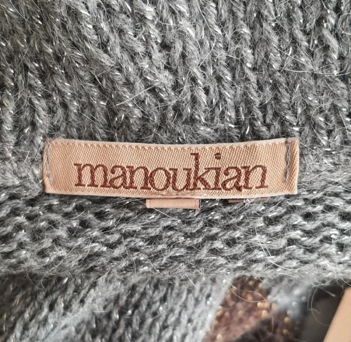 Pull long femme "Manoukian" taille M - photo numéro 6