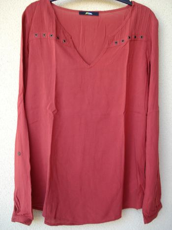 Blouse à oeillets - Taille S/36