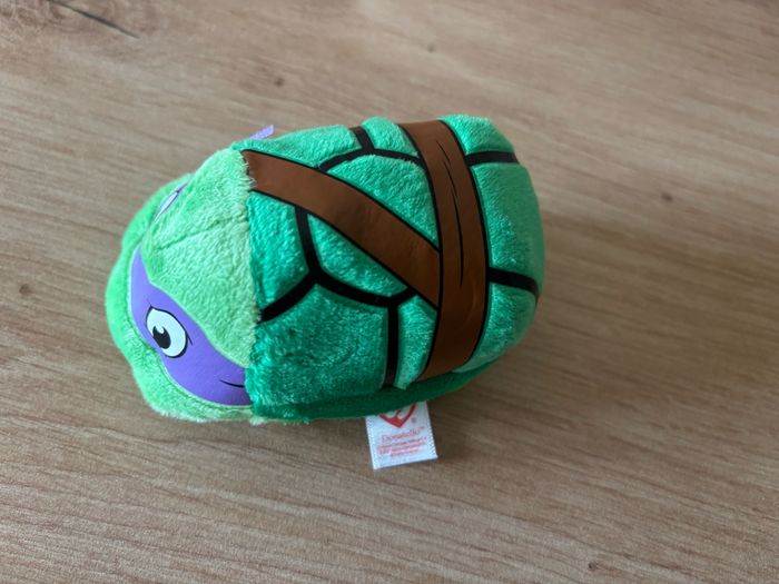 Neuf peluche tortue ninja donatello ty - photo numéro 3