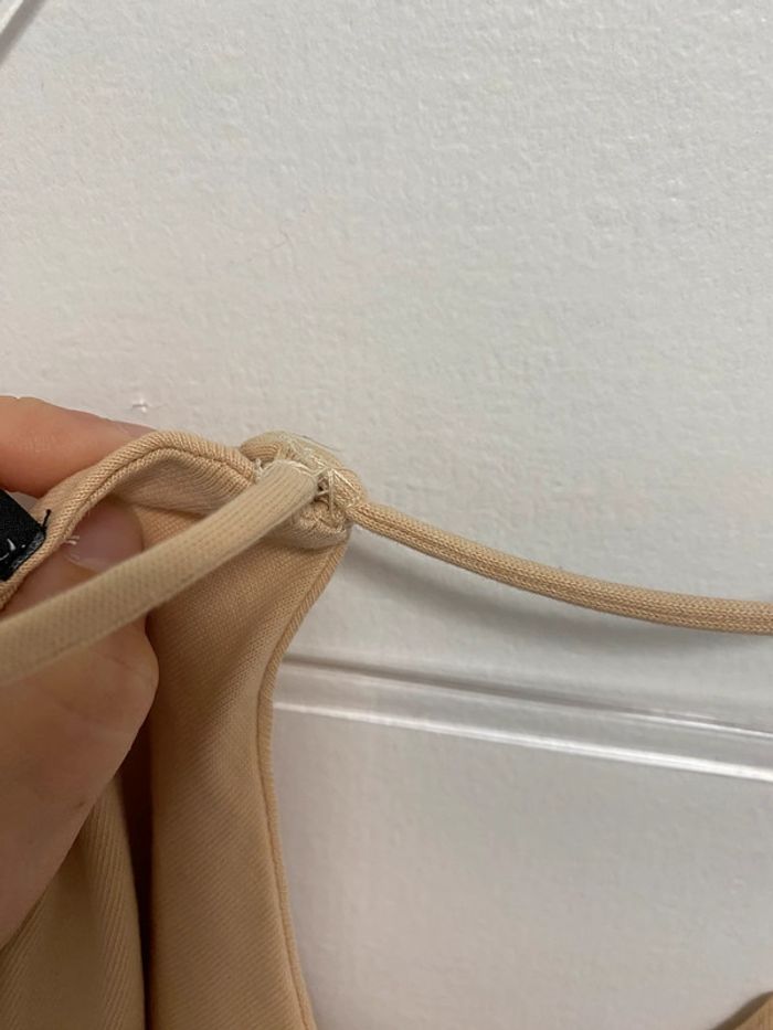 Zara robe M 38 nude beige - photo numéro 6