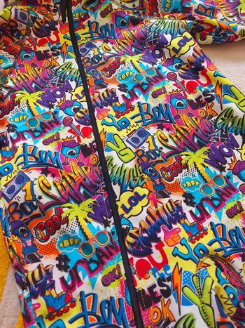 Combinaison softshell IELM graffiti 116cm