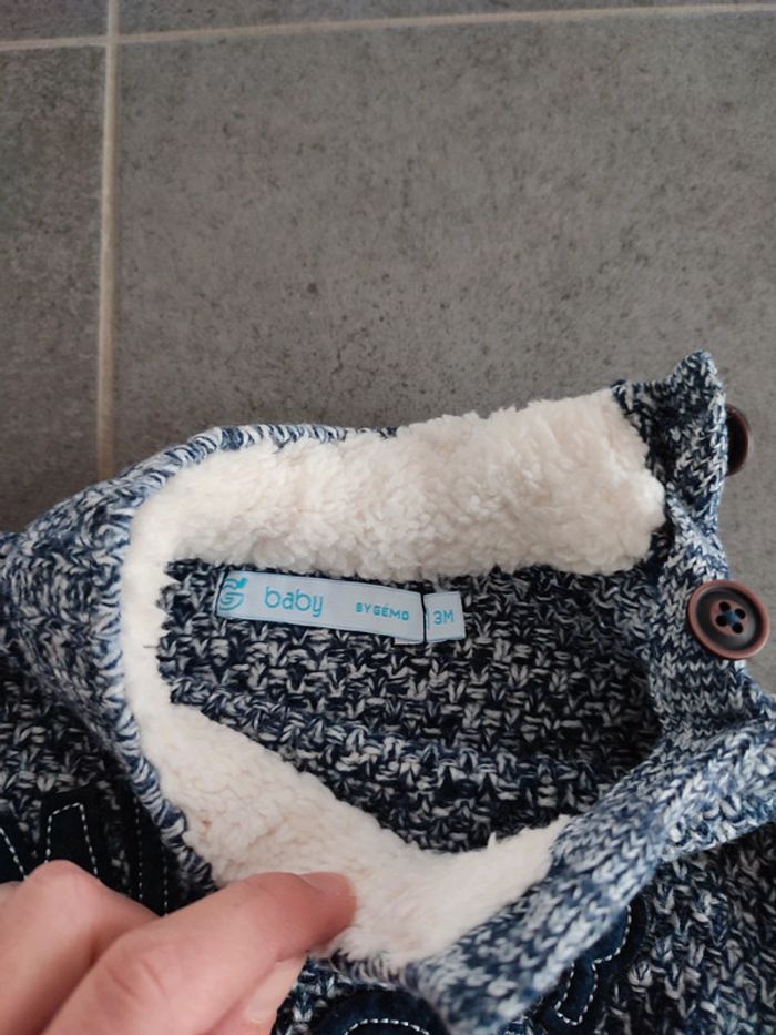 Lot de 2 pulls bébé 3 mois - photo numéro 3