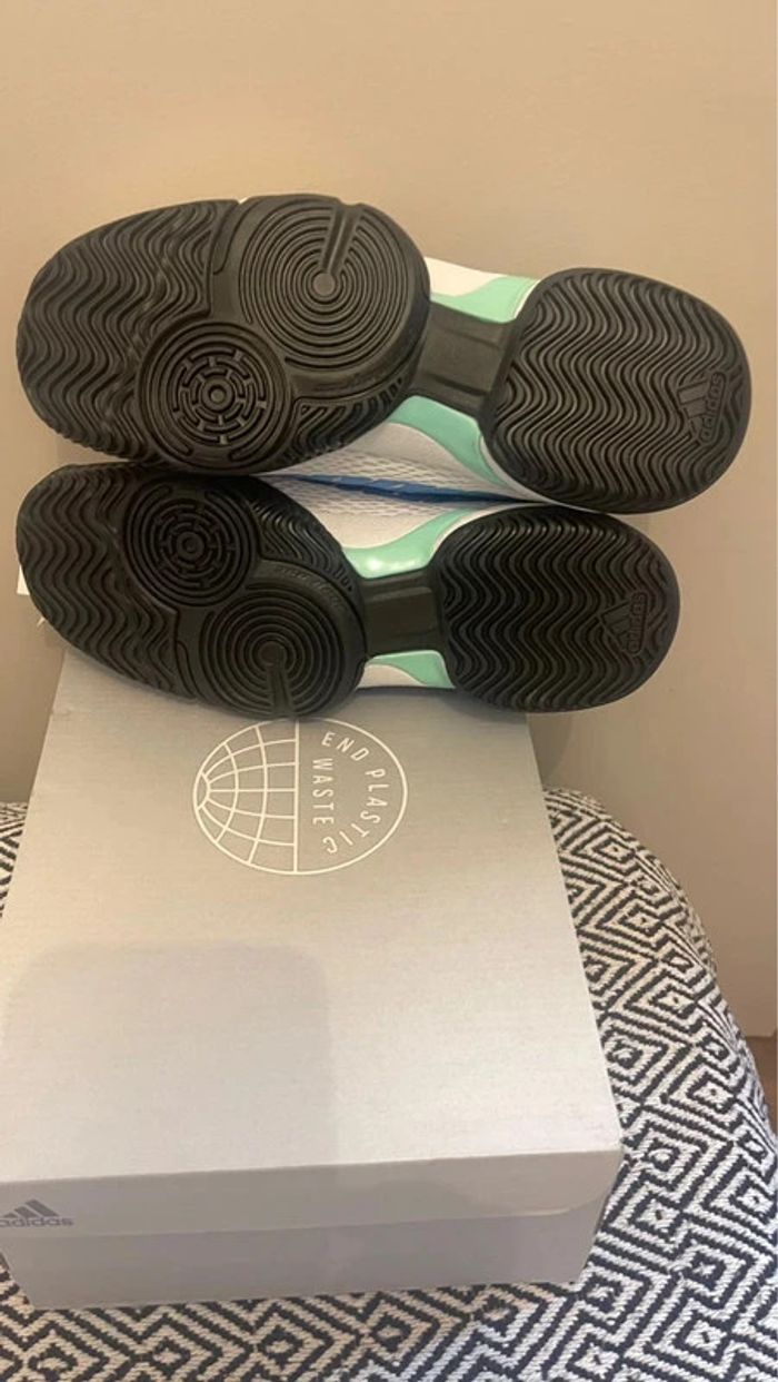 Adidas Barricade K junior Chaussures de Tennis taille 36 Mixte - photo numéro 6