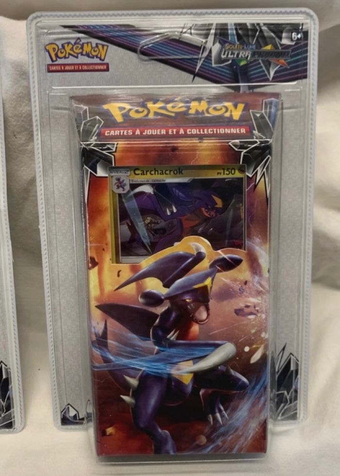 2 Deck Pokémon S&L Ultra Prisme Carchakrok + Pingoleon neufs scellés - photo numéro 3
