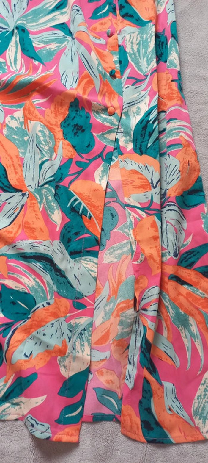 Jupe fleurie, Ikoone et bianka, taille m/l - photo numéro 2