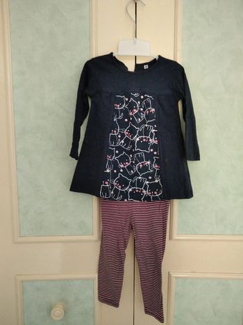 tunique + legging 18 mois