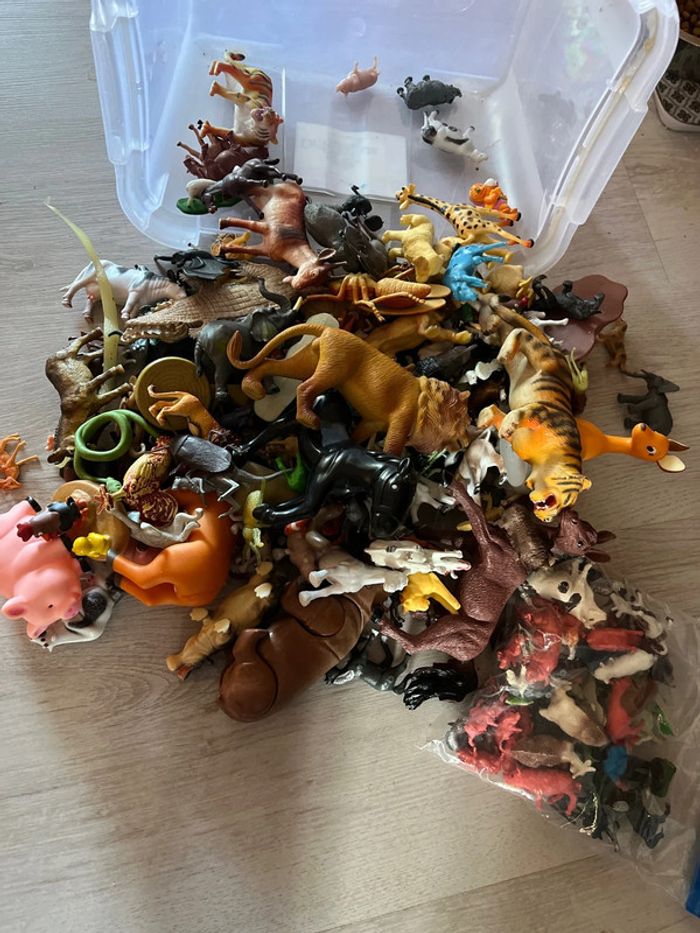 Gros lot de beaucoup d’animaux