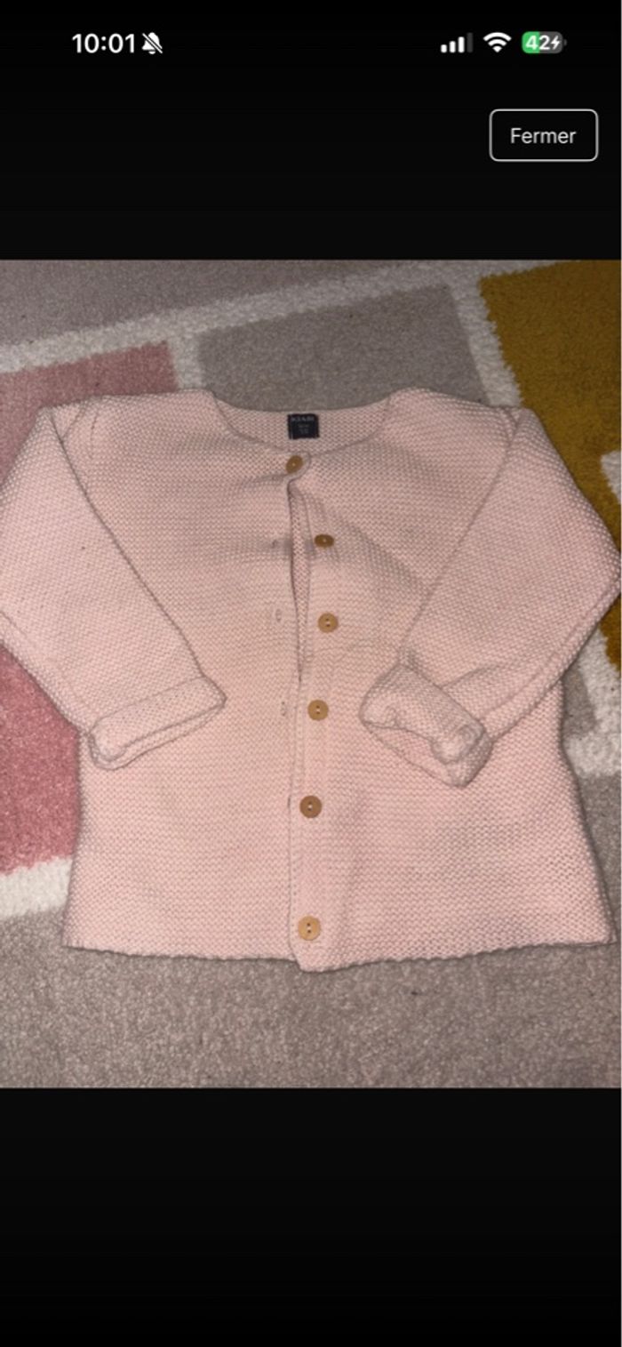 Gilet fille