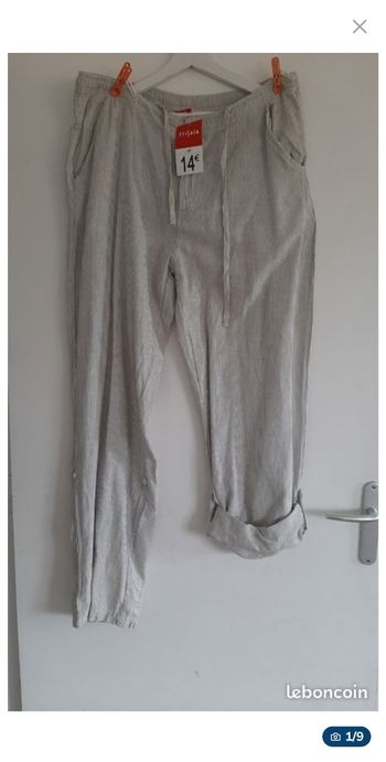 Pantalon en lin tres agréable 