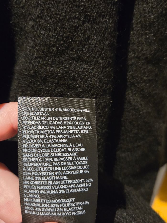 Pull à col roulé / manches courtes noir T.XL 44-46 H&M neuf - photo numéro 5