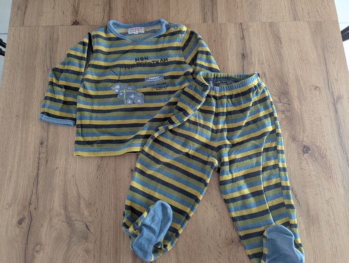 Lot 2 pyjamas garçon 18 mois - photo numéro 2