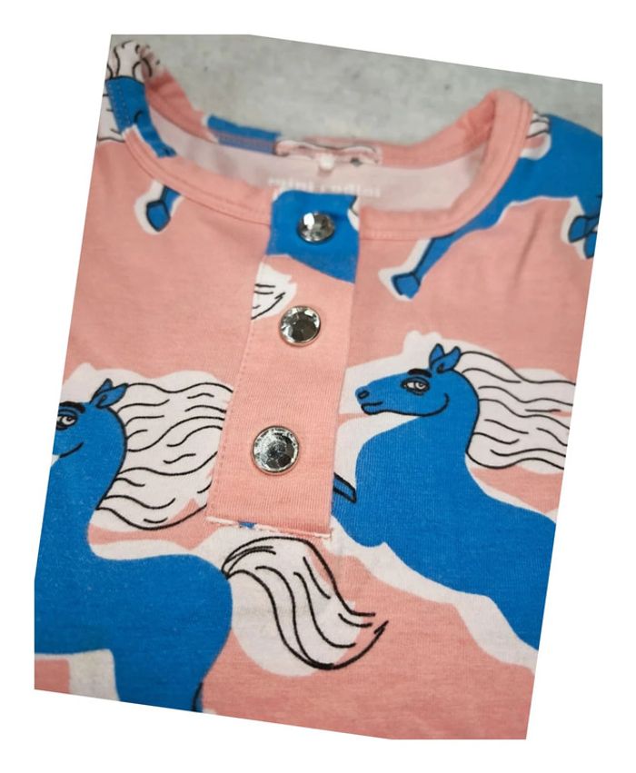 Robe Mini Rodini Chevaux Bleus - photo numéro 2