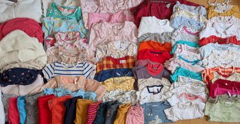 Lot vêtements fille 6-18 mois
