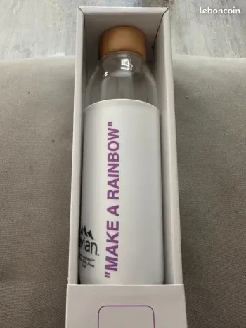 Gourde violette evian x Soma by Virgil Abloh (50cL)