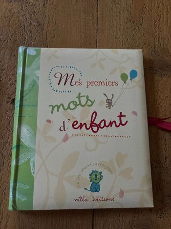 Mes premiers mots d’enfant