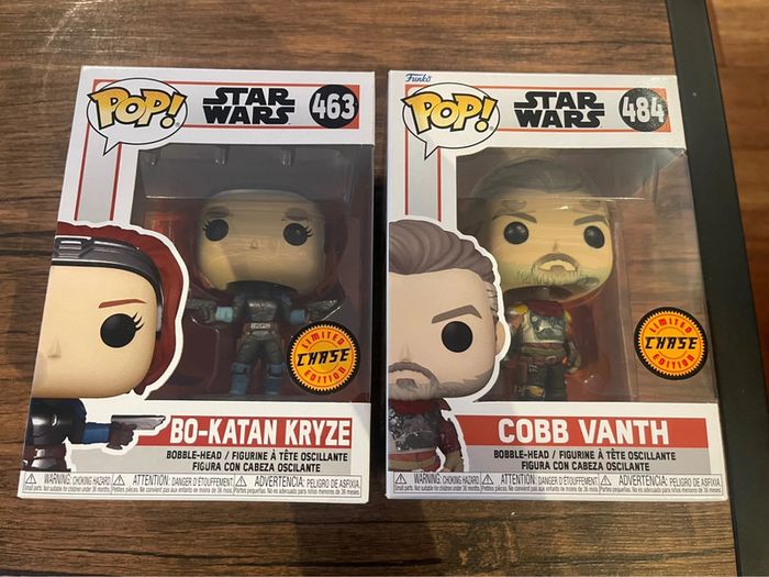 Pop Star wars Cobb et Bo-Katan Chase