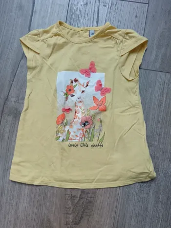 T-shirt girafe 2 ans