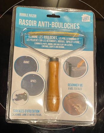 Appareil anti-bouloches 