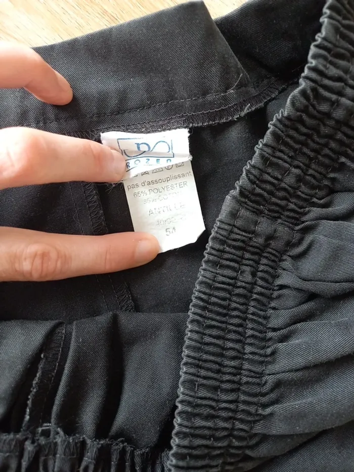 Panta-court noir T54 - photo numéro 4