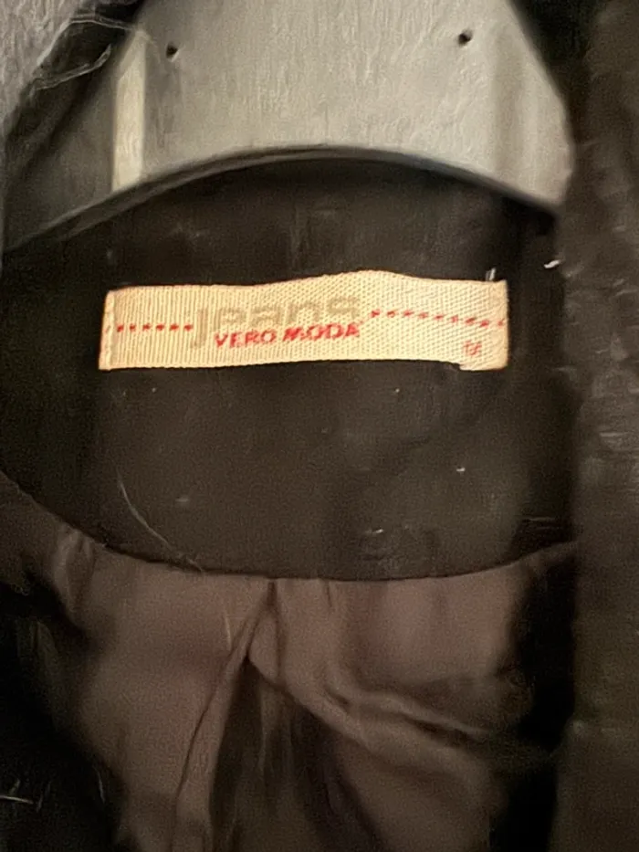 Veste caban épaisse avec ceinture style perfecto - photo numéro 3