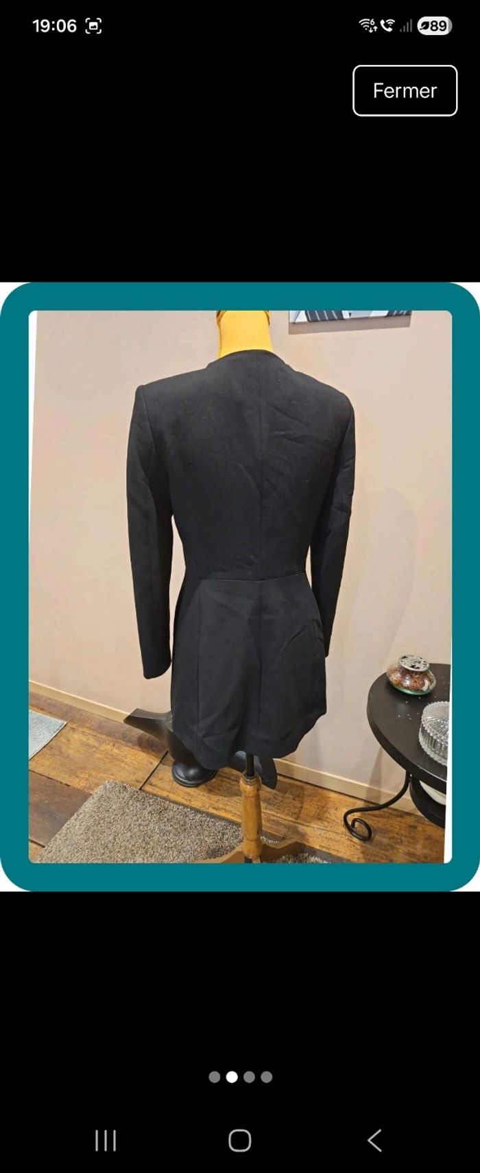 Manteau zara - photo numéro 2