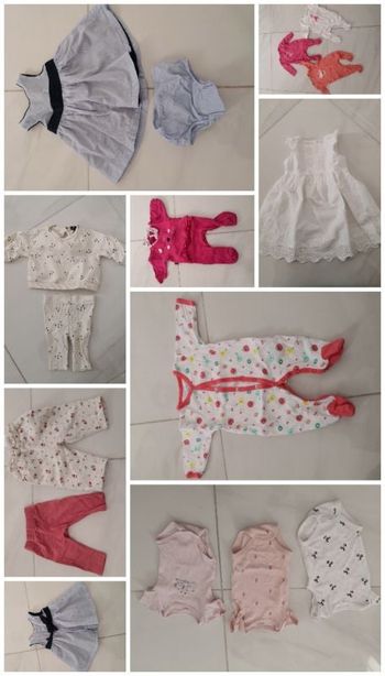 Lot vêtements fille 3 mois