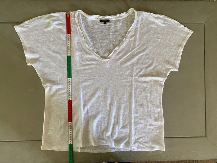 Tee shirt Massimo Dutti blanc taille M - photo numéro 13