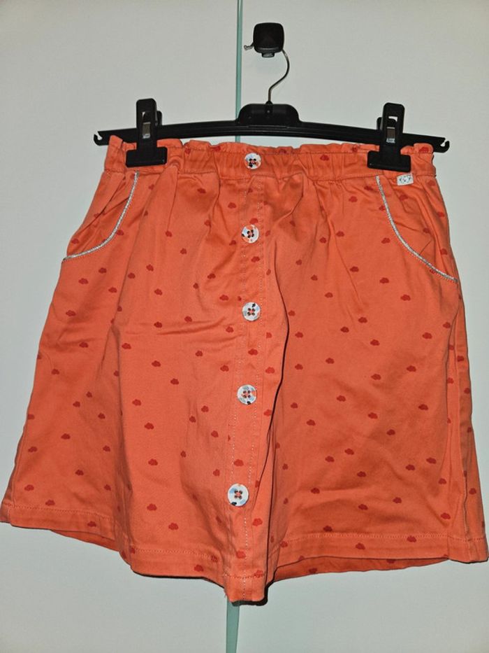Jupe orange
