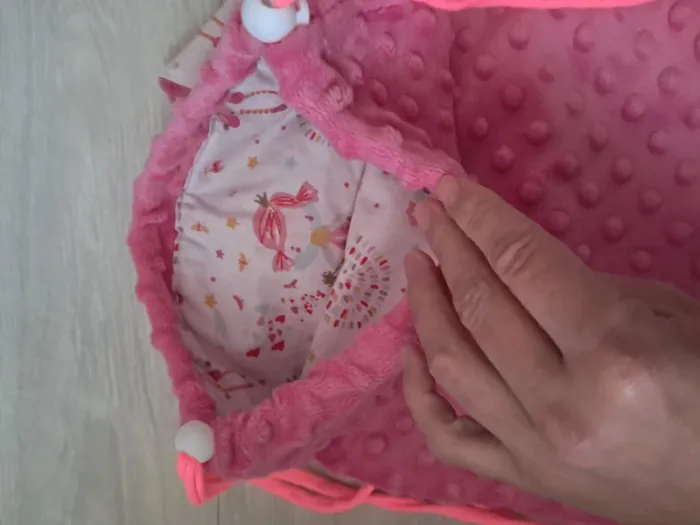 Sac lapin rose - photo numéro 3