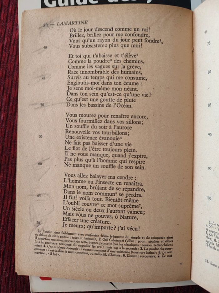 Livre : Harmonies - Lamartine/ Larousse - Paris (VIeme) - photo numéro 3