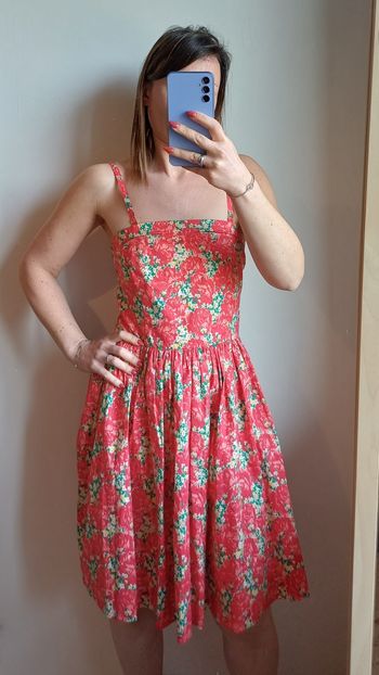 Robe fleurie Souleiado neuve avec l'étiquette 