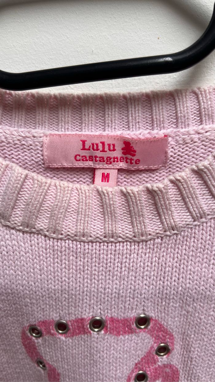 pull rose lulu castagnette - photo numéro 3