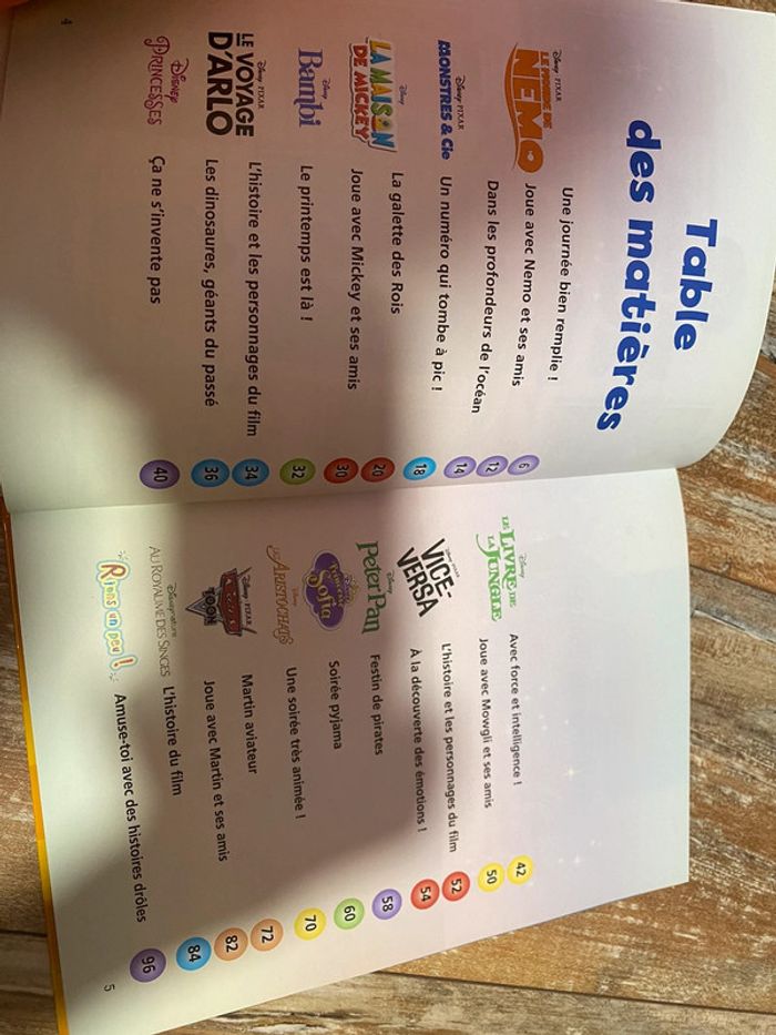 Livre mon album 2016 Disney - photo numéro 3