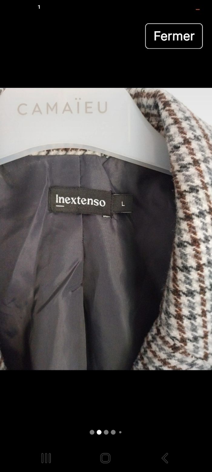 Manteau carreau T40 - photo numéro 2