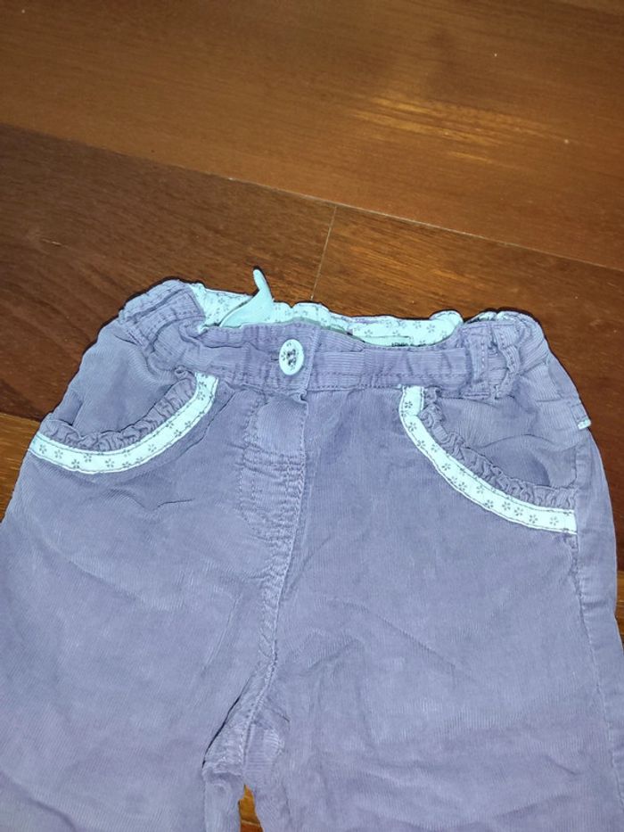 Pantalon velours 18 mois - photo numéro 2