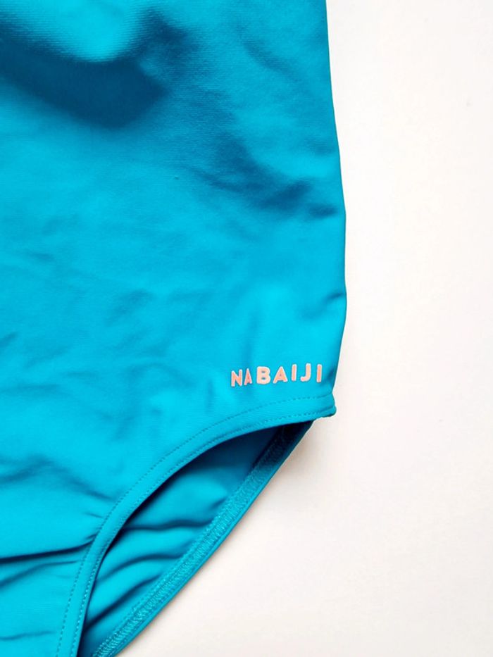 Nabaiji - Maillot de bain une pièce - Natation - Bleu (3/4 ans) - photo numéro 2
