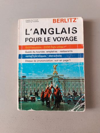 L'anglais pour le voyage Berlitz