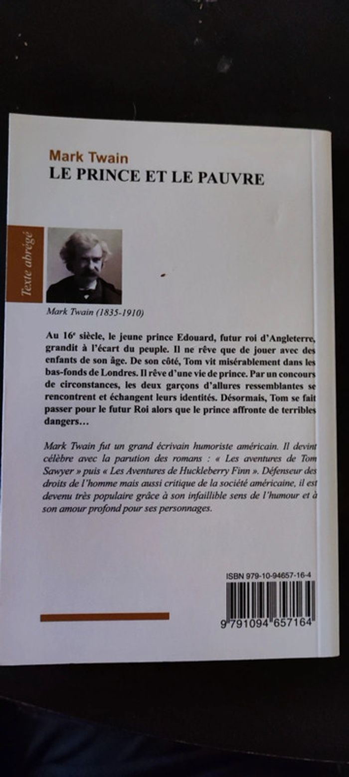 Livre le prince et le pauvre - photo numéro 2
