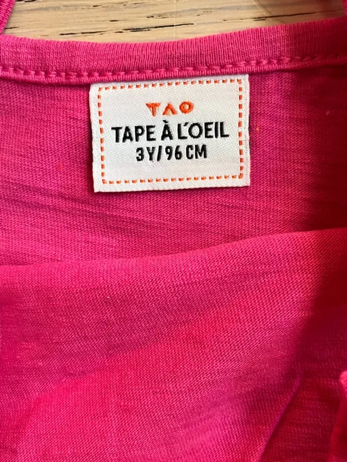 Lot vêtements été jupe/haut a bretelles + gilet 3 ans Vertbaudet - photo numéro 10
