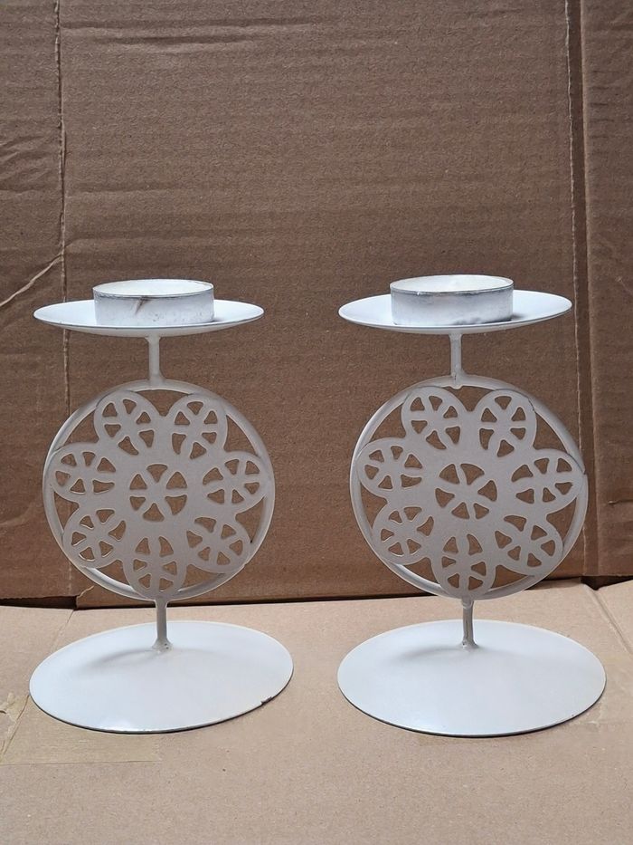 2 bougeoirs - photo numéro 2