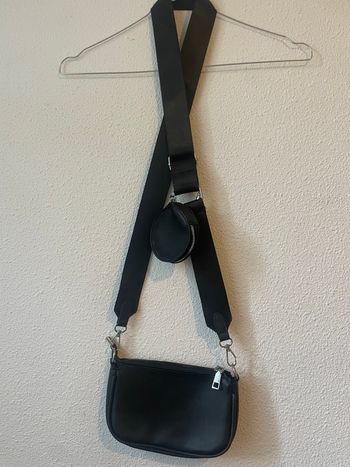 Petit sac bandoulière noir femme