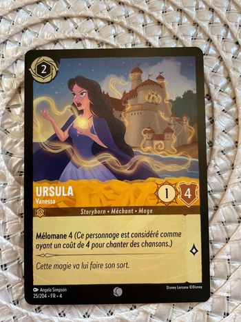 Carte Lorcana - Ursula : Vanessa - 25/204 - FR - 4