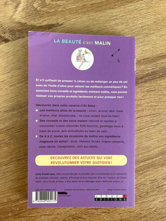 Livre « La beauté c’est malin » Julie Frédérique - photo numéro 2
